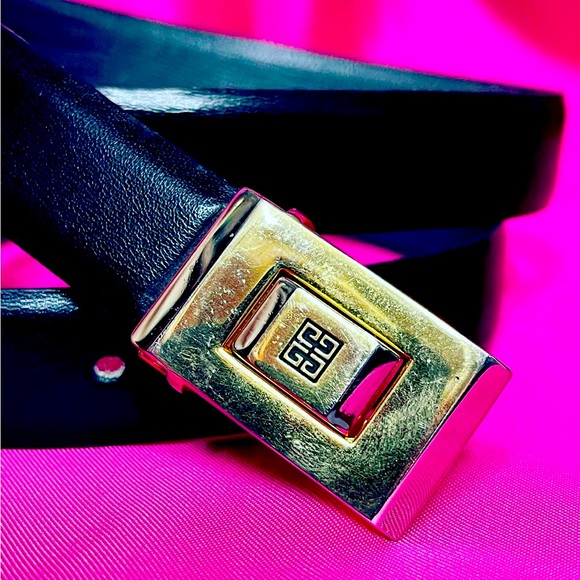 Vintage men’s Givenchy reversible belt 38 - Picture 1 of 6